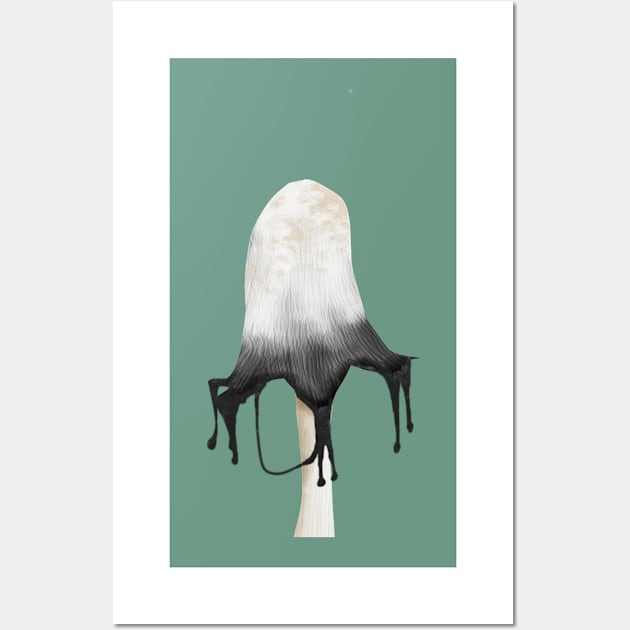 Inky Cap Wall Art by GhostCap